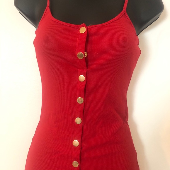 Button Down Midi Dress 💕 - Picture 2 of 4